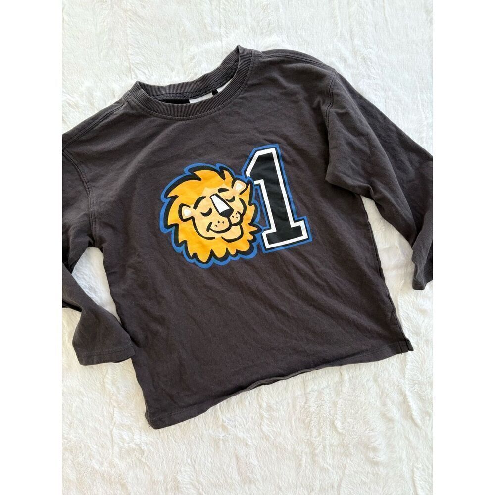 Zara Lion Long Sleeve Shirt 4T 5T